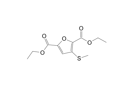 Diethyl 3-(Methylsulfanyl)furan-2,5-dicarboxylate