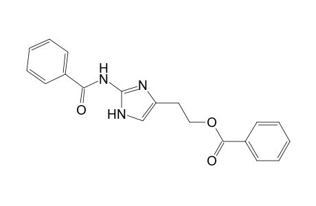 Benzamide, N-[4-[2-(benzoyloxy)ethyl]-1H-imidazol-2-yl]-