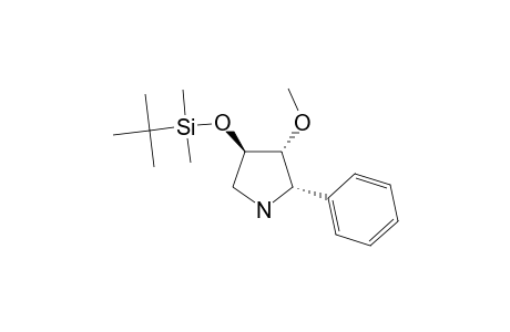 (2S,3R,4R)-4-(TERT.-BUTYLDIMETHYLSILYLOXY)-3-METHOXY-2-PHENYL-PYRROLIDINE