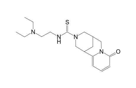 (1R,5R)-N-(2-(diethylamino)ethyl)-8-oxo-4,5,6,8-tetrahydro-1H-1,5-methanopyrido[1,2-a][1,5]diazocine-3(2H)-carbothioamide