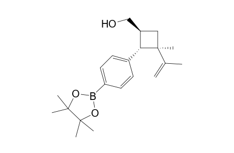 [(1S,2S,3R)-3-isopropenyl-3-methyl-2-[4-(4,4,5,5-tetramethyl-1,3,2-dioxaborolan-2-yl)phenyl]cyclobutyl]methanol