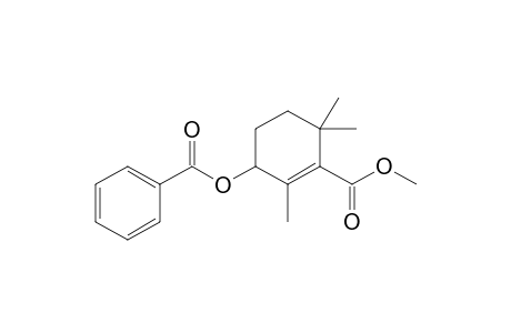 Methyl 3-Benzoyloxy-2,6,6-trimethylcyclohexen-1-carboxylate