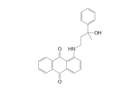 1-[(3-hydroxy-3-phenyl-butyl)amino]-9,10-anthraquinone