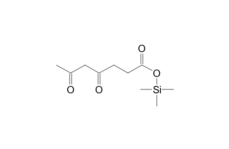 4,6-Dioxoheptanoic acid, tms derivative