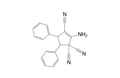1-Amino-2,5,5-tricyano-3,4-diphenylcyclopent-1-ene