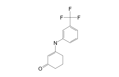 3-(N-(3-TRIFLUOROMETHYLPHENYL)-AMINO)-CYCLOHEX-2-EN-1-ONE
