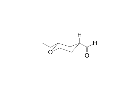 2-METHYL-2-ETHYL-4-FORMYLTETRAHYDROPYRAN (ISOMER 2)