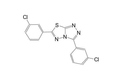 3,6-bis(3-chlorophenyl)[1,2,4]triazolo[3,4-b][1,3,4]thiadiazole