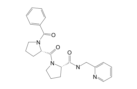 (S)-1-(Benzoyl-L-prolyl)-N-(pyridin-2-ylmethyl)pyrrolidine-2-carboxamide