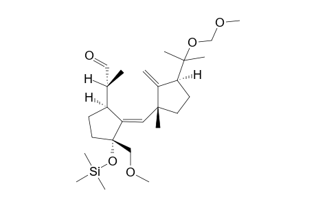 16-Methoxy-15-methoxymethoxy-3.alpha.-(trimethylsilyloxy)-8,9-seco-fusicocca-1,9-dien-8-al