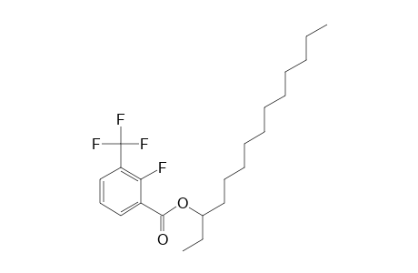 2-Fluoro-3-trifluoromethylbenzoic acid, 3-tetradecyl ester