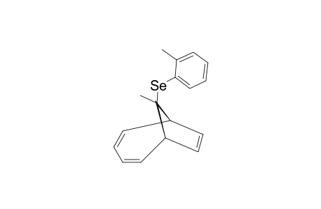 9-Methyl-9-anti-(ortho-tolylseleno)-bicyclo-[4.2.1]-nona-2,4,7-triene