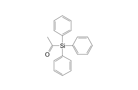 1-Triphenylsilylethanone