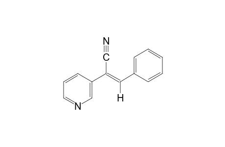 trans-alpha-BENZYLIDENE-3-PYRIDINEACETONITRILE