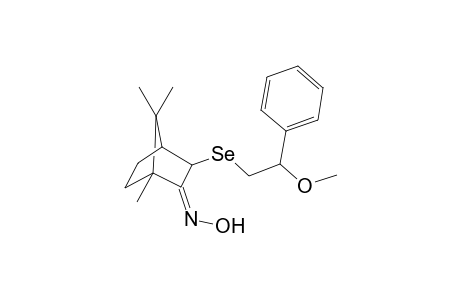 1-Methoxy-1-phenyl-2-(2-oximo-3-selenobornyl)ethane
