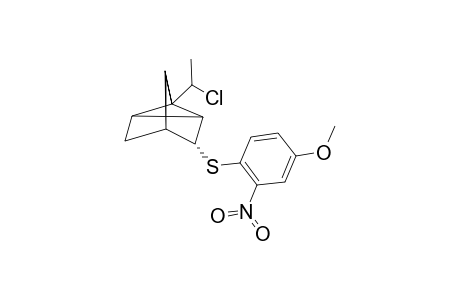 ENDO-3-(2'-NITRO-4'-METHOXY-1'-PHENYLTHIO)-1-(1'-CHLOROETHYL)-TRICYCLO-[2.2.1.0(2,6)]-HEPTANE;(DIASTEREOMER-1)