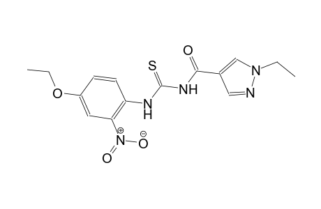 N-(4-ethoxy-2-nitrophenyl)-N'-[(1-ethyl-1H-pyrazol-4-yl)carbonyl]thiourea