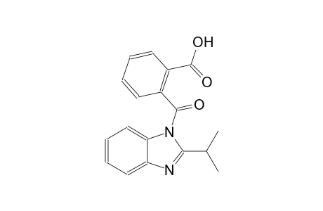 2-[(2-isopropyl-1H-benzimidazol-1-yl)carbonyl]benzoic acid