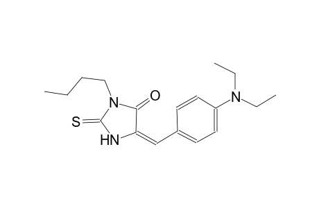 (5E)-3-butyl-5-[4-(diethylamino)benzylidene]-2-thioxo-4-imidazolidinone