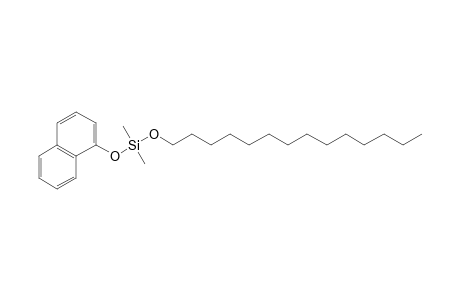 Silane, dimethyl(2-naphthoxy)tetradecyloxy-