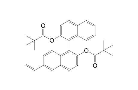 6-Vinyl-2,2'-dipivaloyloxy-1,1'-binaphthyl