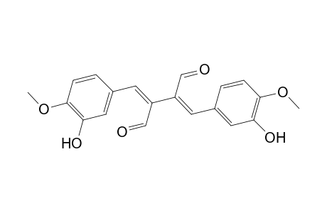 Butanedial, bis[(3-hydroxy-4-methoxyphenyl)methylene]-