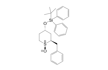 4-(tert-Butyldiphenylsilyloxy)-2-benzylthiane 1-oxide