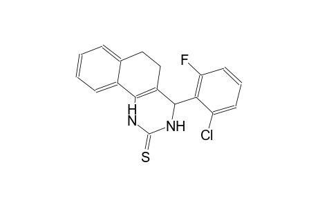 4-(2-chloro-6-fluorophenyl)-3,4,5,6-tetrahydrobenzo[h]quinazoline-2(1H)-thione