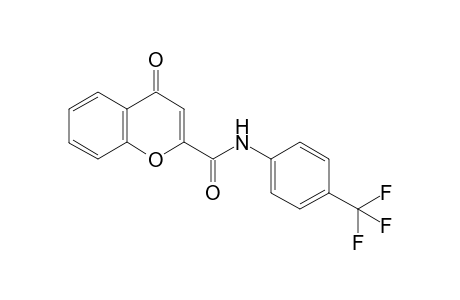 N-(4-(Trifluoromethyl)phenyl)-4-oxo-4H-1-benzopyran-2-carboxamide