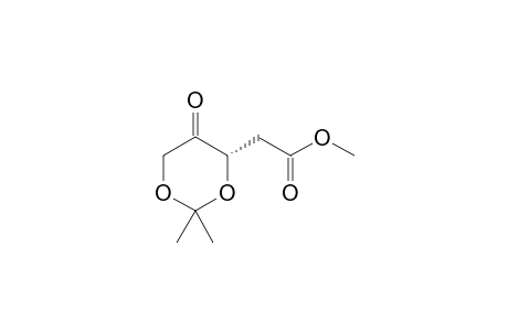 (S)-6-Methoxycatrbonylmethyl-2,2-dimethyl-1,3-dioxan-5-one
