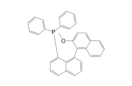 (+-)-8-Diphenylphosphino-2'-methoxy-1,1'-binaphthyl