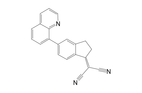 1-Dicyanomethylene-5-(quinolin-8-yl)indene