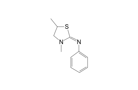 3,5-Dimethyl-2-phenylimino-1,3-thiazolidine