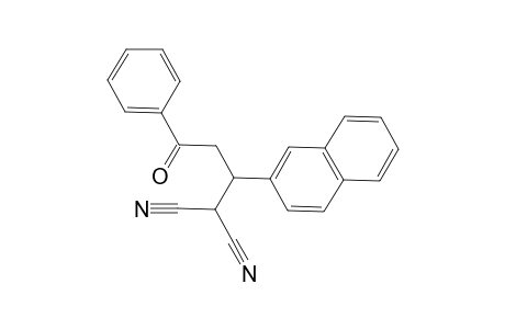 1-PHENYL-3-(2-NAPHTHYL)-1,1-DICYANE-METHYL-1-PROPANONE