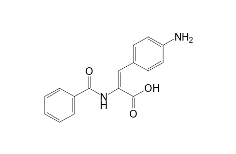 2-(Benzamido)-3-(p-aminophenyl)-2-propenoic Acid