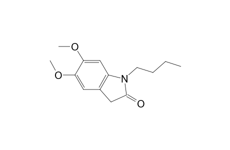 1-Butyl-5,6-dimethoxy-3H-indol-2-one