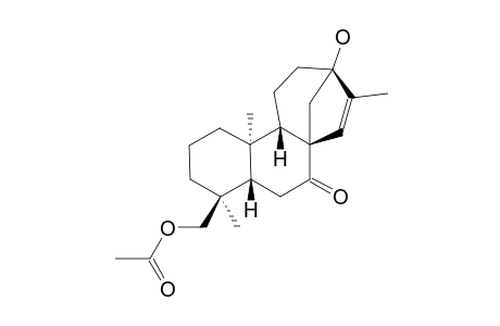(ent)-18-Acetoxy-13-hydroxy-Kaur-15-en-7-one