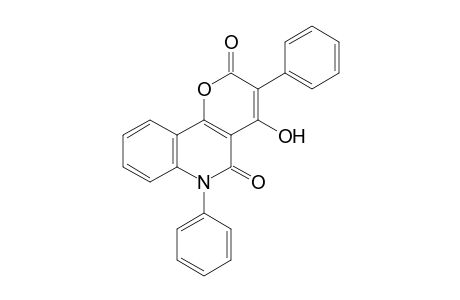 4-Hydroxy-3,6-diphenyl-2H-pyrano[3,2-c]quinoline-2,5(6H)-dione