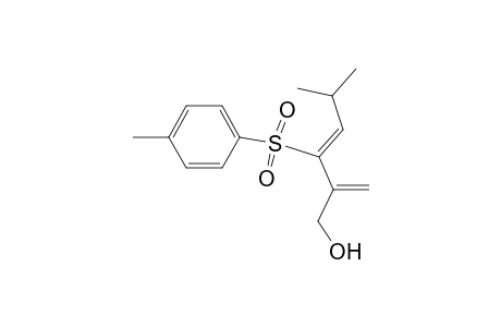 (Z,E)-5-methyl-2-methylidene-3-tosyl-3-hexen-1-ol