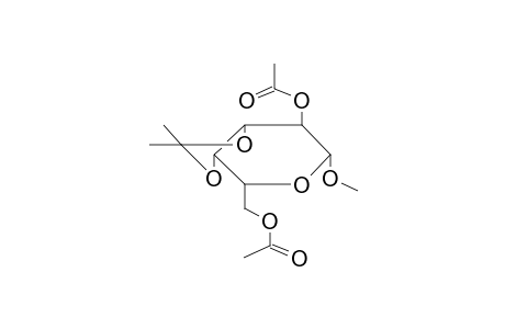 METHYL 2,6-DI-O-ACETYL-3,4-O-ISOPROPYLIDENE-BETA-D-GALACTOPYRANOSIDE