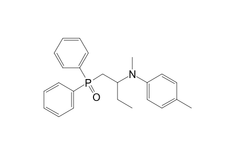 1-(diphenylphosphorylmethyl)propyl-methyl-(p-tolyl)amine