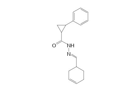 Cyclopropanecarbohydrazide, 2-phenyl-N2-(4-cyclohexenyl)-
