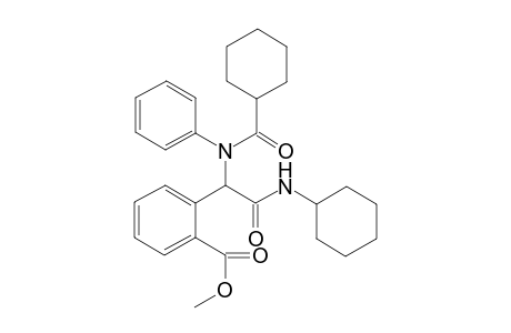 Methyl 2-(2-(cyclohexylamino)-2-oxo-1-(N-phenyl cyclohexanecarboxamido)ethyl)benzoate