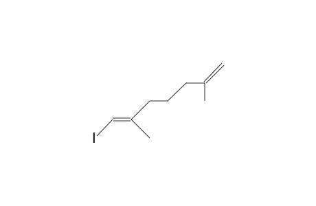 (E)-1-Iodo-2,6-dimethyl-1,5-heptadiene