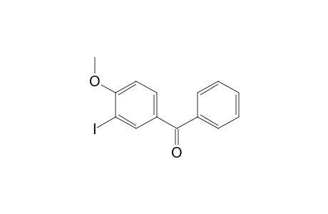 (3-iodanyl-4-methoxy-phenyl)-phenyl-methanone