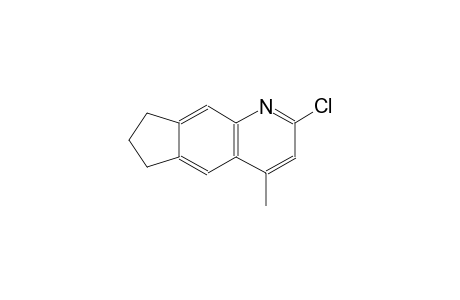 6H-cyclopenta[g]quinoline, 2-chloro-7,8-dihydro-4-methyl-