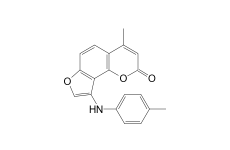 4-Methyl-9-(4-toluidino)-2H-furo[2,3-H]chromen-2-one