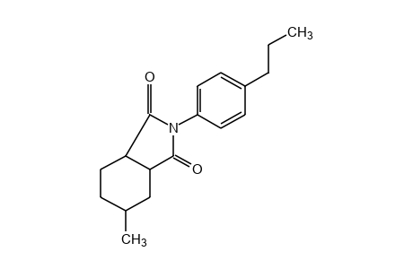 4-methyl-N-(p-propylphenyl)-1,2-cyclohexanedicarboximide
