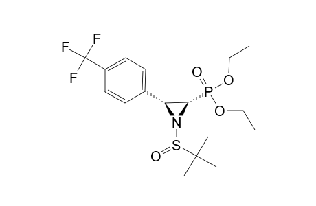 [S-(S),2S,3R]-(+)-N-[1-(2-METHYLPROPANE-2-SULFINYL)-3-(4-TRIFLUOROPHENYL)-AZIRIDIN-2-YL]-PHOSPHONIC-ACID
