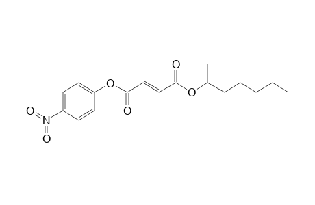 Fumaric acid, 4-nitrophenyl hept-2-yl ester